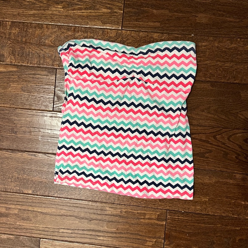 Multicolor Chevron Tube Top from Rue 21